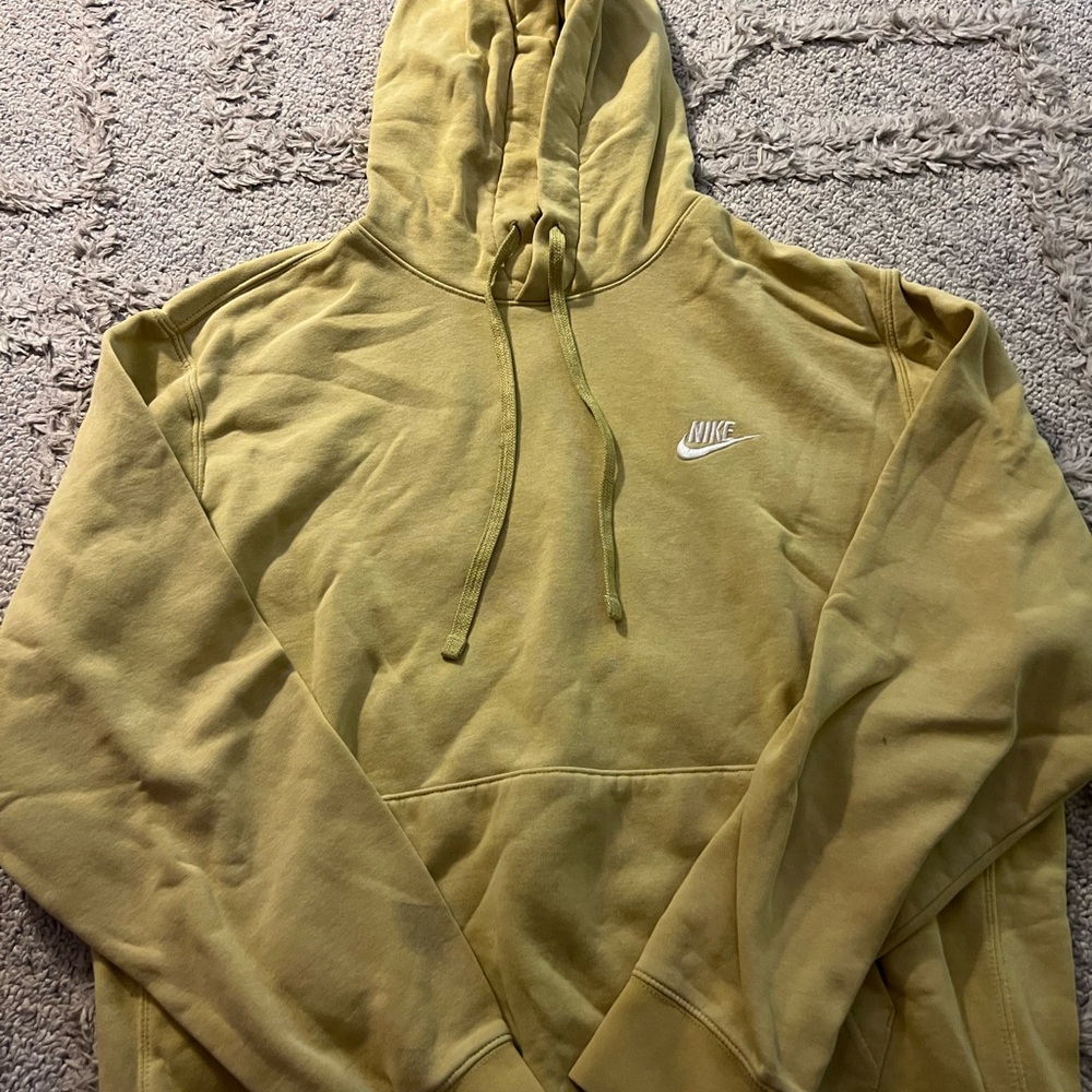 Nike Men's Khaki Hoodie